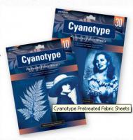 Cyanotypie-Stoffbögen 30-er Packung 