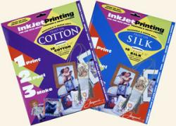 Stoffdruckpackung Seide 